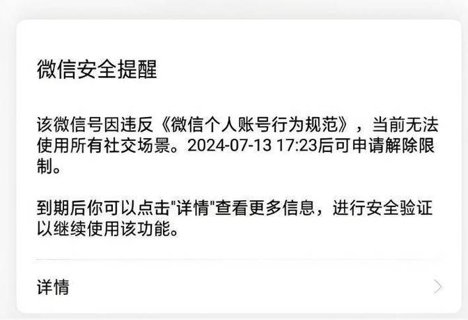聊天功能被限制能解吗