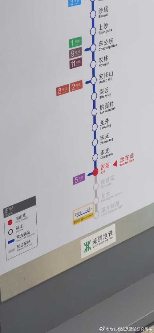 七号线地铁站线路图