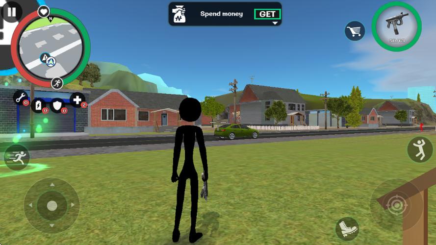 火柴人绳索英雄破解版内置菜单