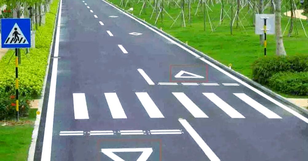 地面标志标线图大全
