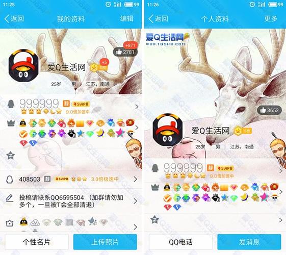 qq升级到皇冠有什么不一样