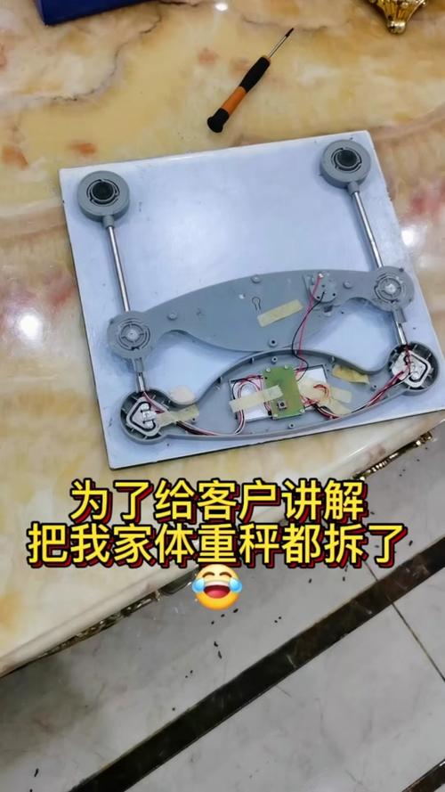 电子秤后盖怎么拆卸
