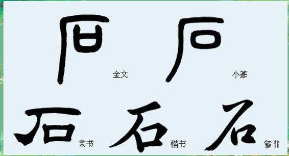 石出头打一字