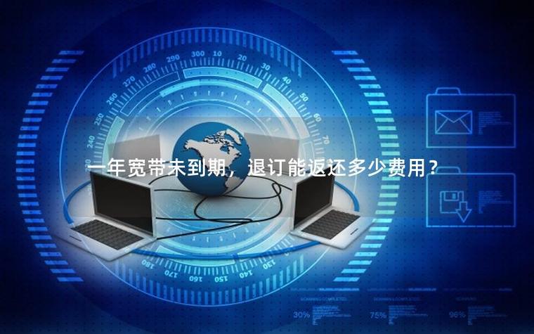 交了一年宽带费不想用可以退吗?