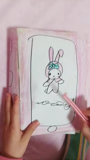美乐蒂安静书自己画