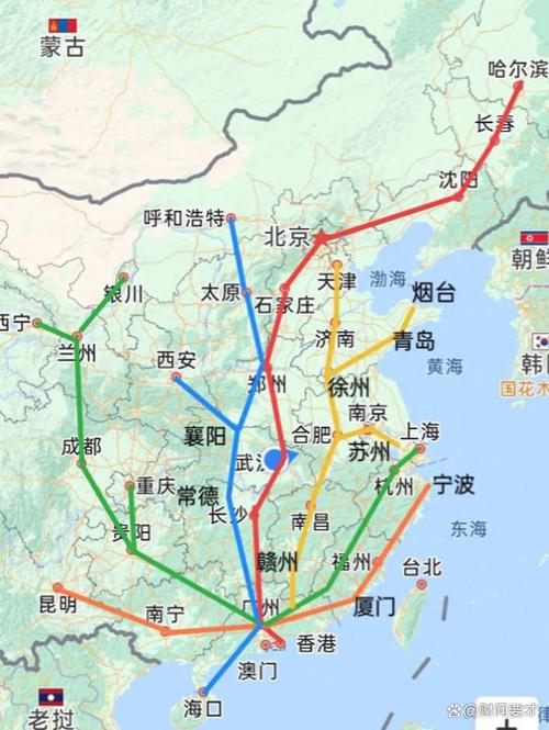 下载高铁地图截图