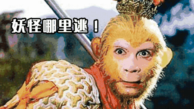 孙悟空的口头禅dai,妖怪哪里跑