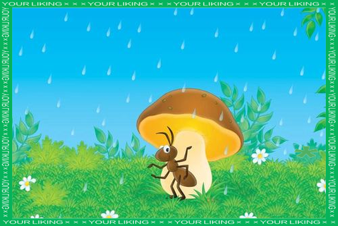 小蚂蚁手指游戏下雨了