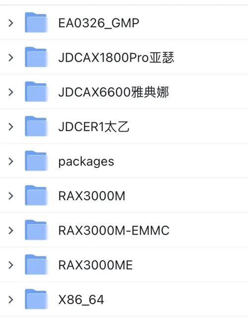 openwrt软件包列表