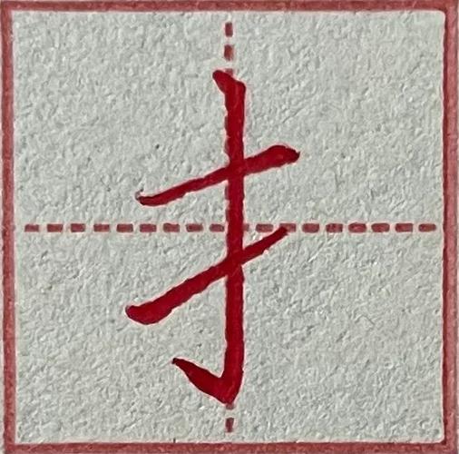 一个提手旁一个寸