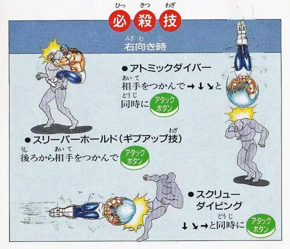 摔跤霸王全部人物介绍