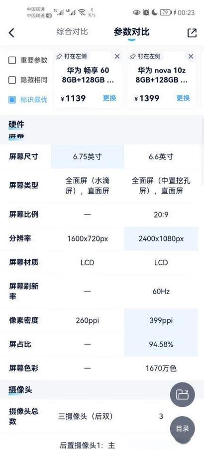 nova10相机参数