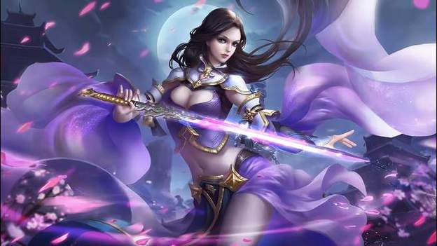 露娜皮肤紫霞仙子图标