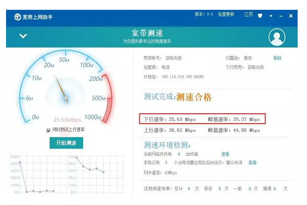 100兆的宽带下载速度