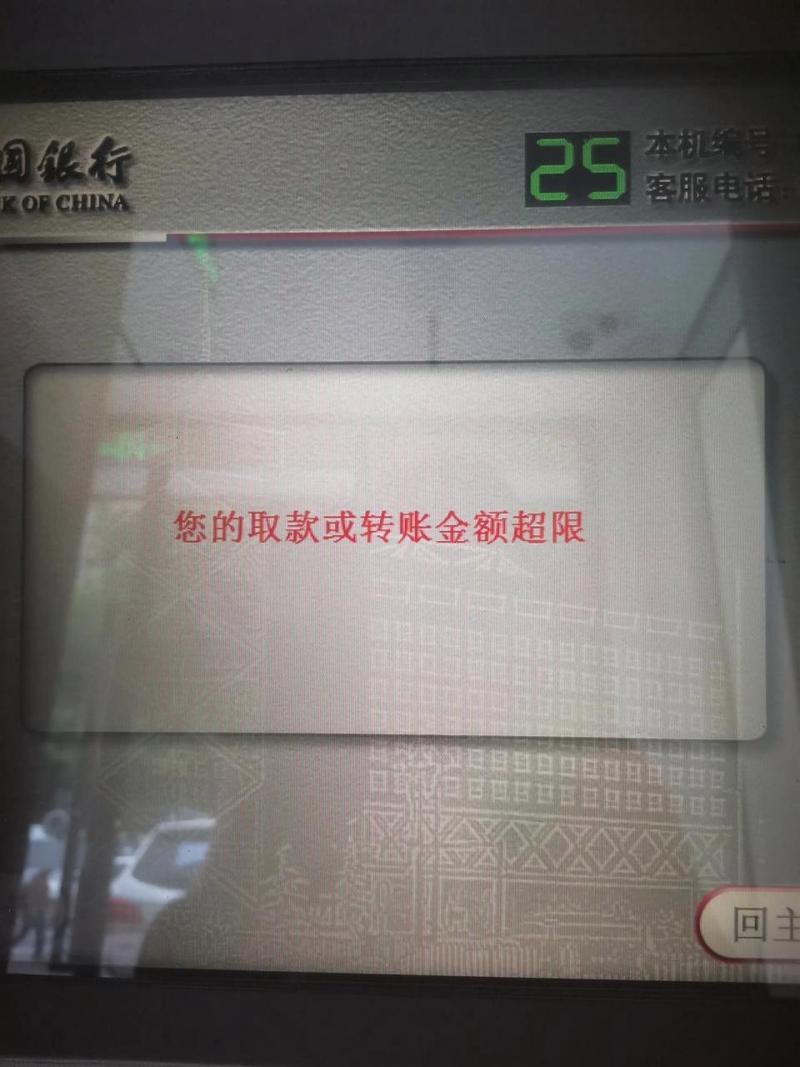 中国银行卡取款限额多少