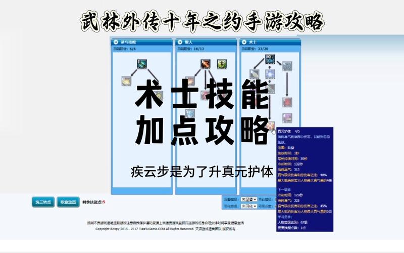 武林外传术士最强加点方案