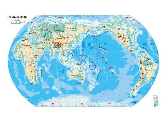 世界地图无限放大