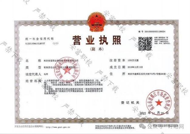 江苏营业执照申报