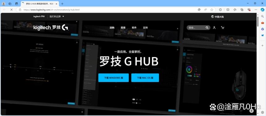 罗技驱动卡在初始化