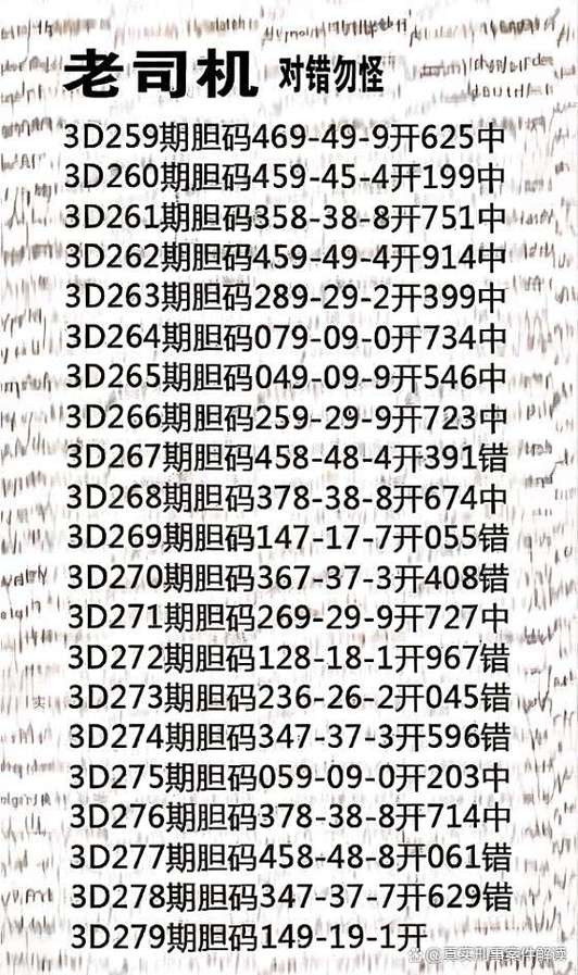3D今晚图