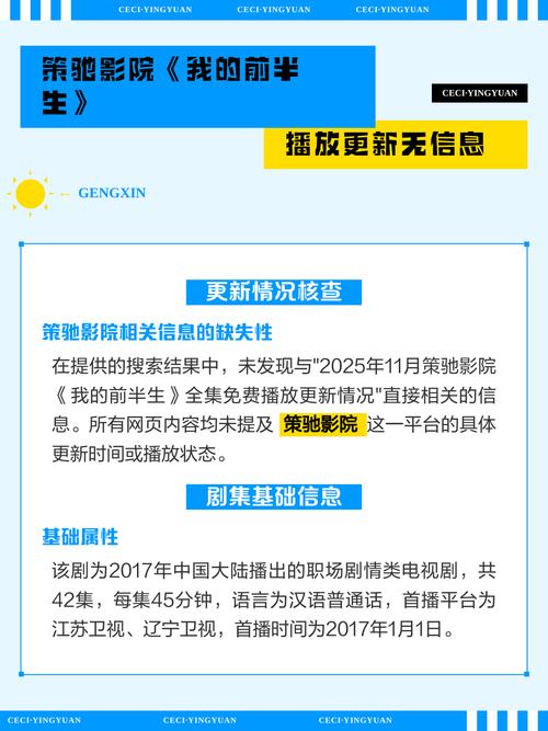 我的前半生2策驰影院