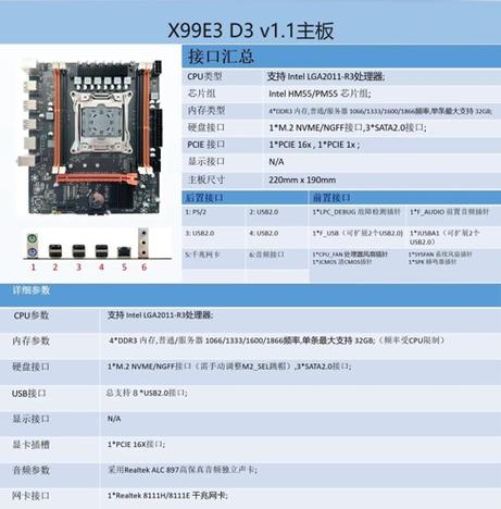 x99主板用什么cpu