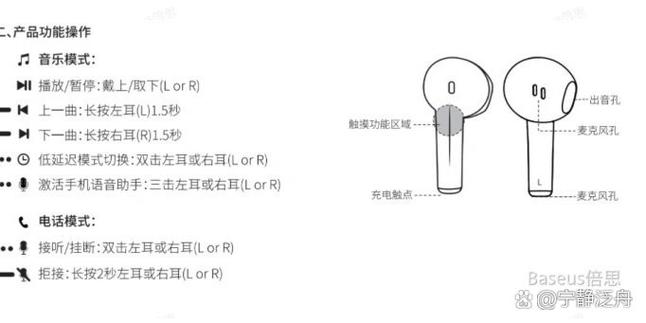 漫步者蓝牙耳机指示灯说明截图