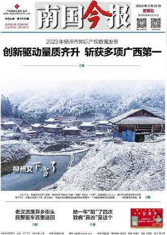 南国今报头版图