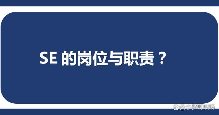 se代表什么职位
