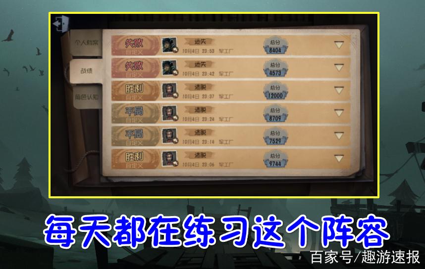 第五人格强职业阵容搭配推荐图标