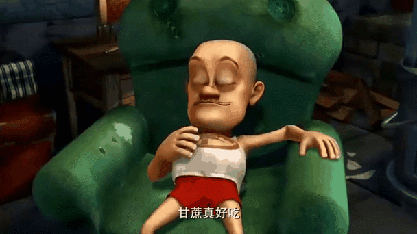 光头强肚子疼