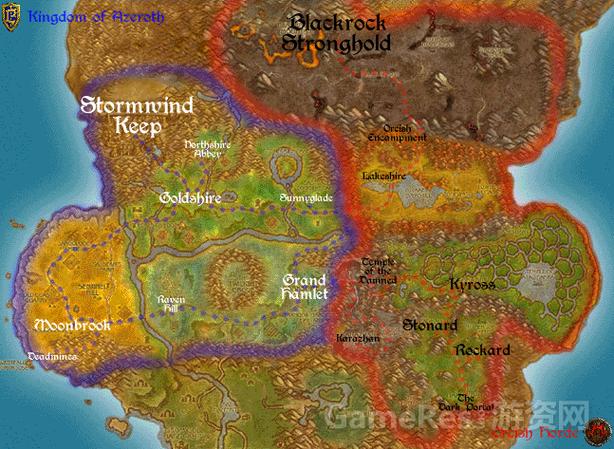 世界world2怀旧版攻略地图
