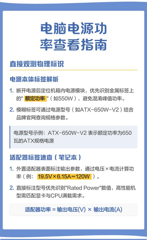 电脑功率在线计算2019