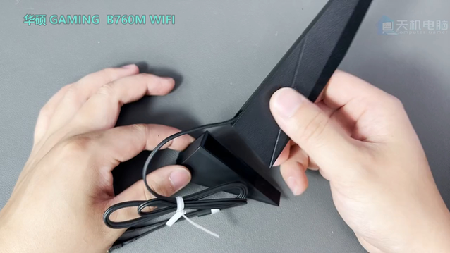 华硕主板wifi天线底座如何安装