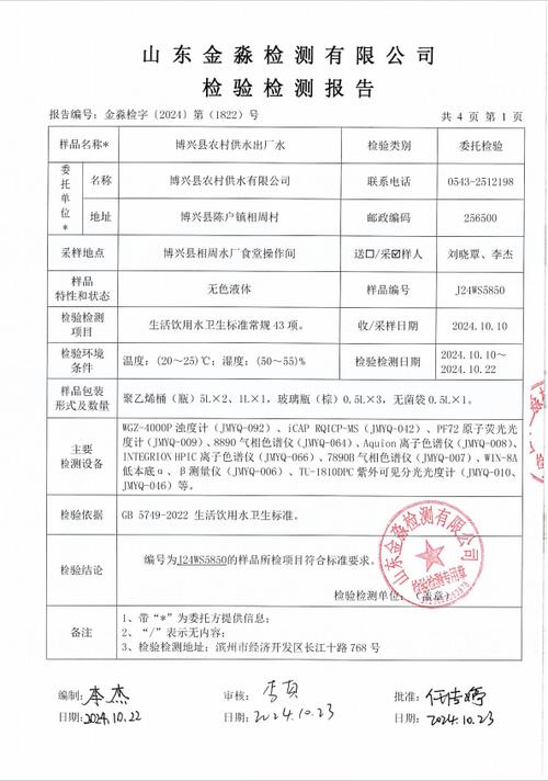 水质检测报告单游戏截图