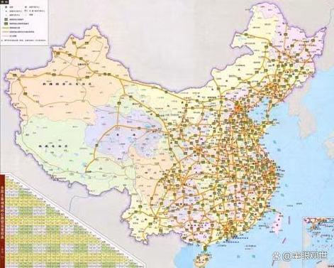 全国高速公路地图全图可放大缩略图