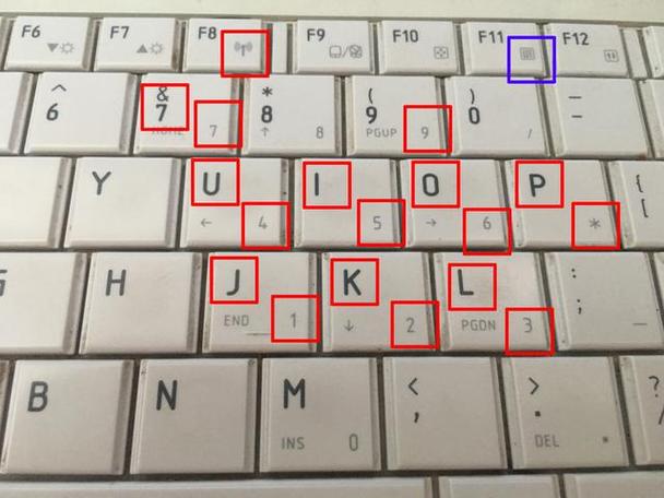 按键盘字母出现数字