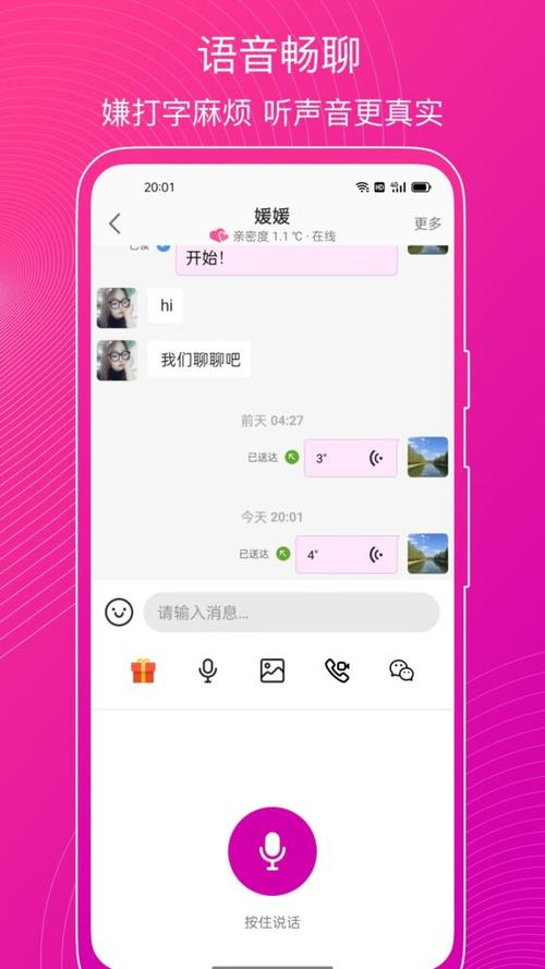 现在聊天平台哪个最火图标