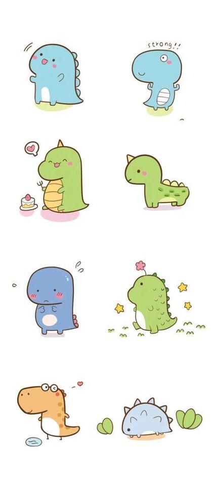 呆萌版恐龙