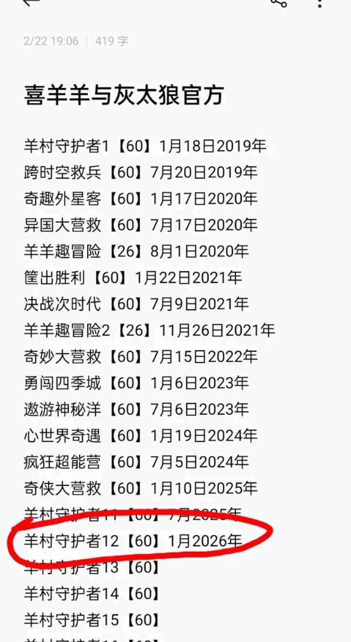 羊守1–12排序