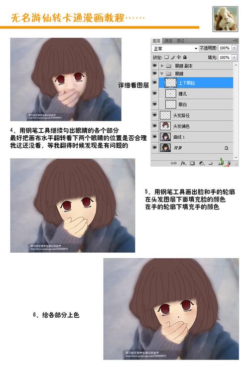 照片转化为卡通人物