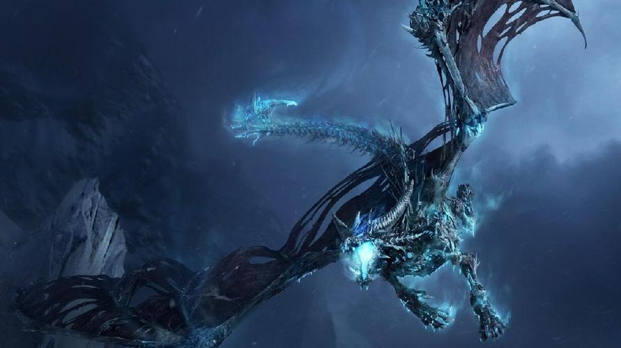 魔兽世界冰霜巨龙坐骑游戏截图
