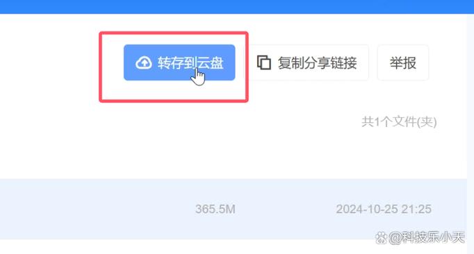 迅雷转存的文件怎么看
