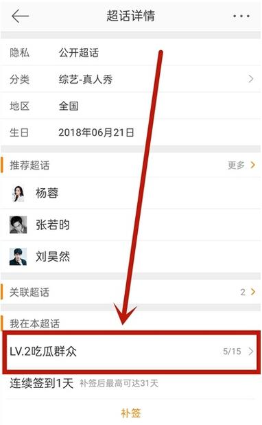 微博超话取消关注后等级会不会掉