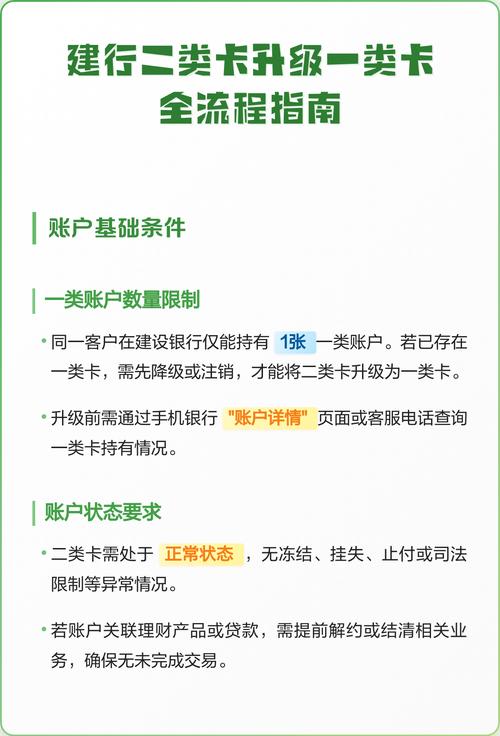 如何将建行二类卡升级为一类卡