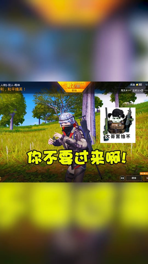菜鸡子薇吃鸡游戏解说缩略图