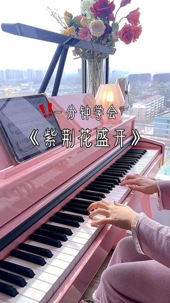 《紫荆花盛开》钢琴谱