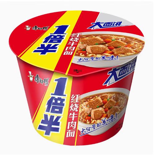 康师傅有多少种方便面