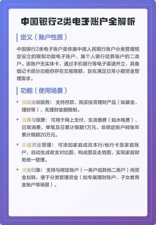 中国银行电子银行账户