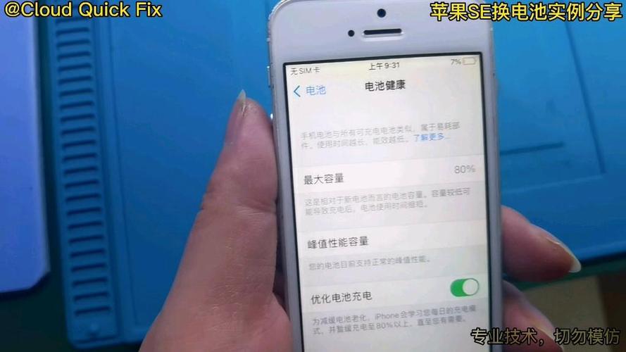 苹果se电池